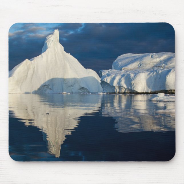 Jakobshavn Glacier Disko Bay Ilulissat, Greenland Mouse Pad (Front)