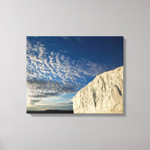 Jakobshavn Glacier in Disko Bay Canvas Print
