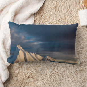 Jakobshavn Isfjord Greenland Lumbar Pillow