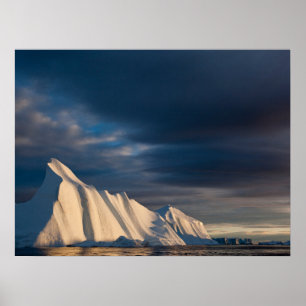 Jakobshavn Isfjord Greenland Poster