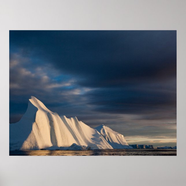 Jakobshavn Isfjord Greenland Poster (Front)
