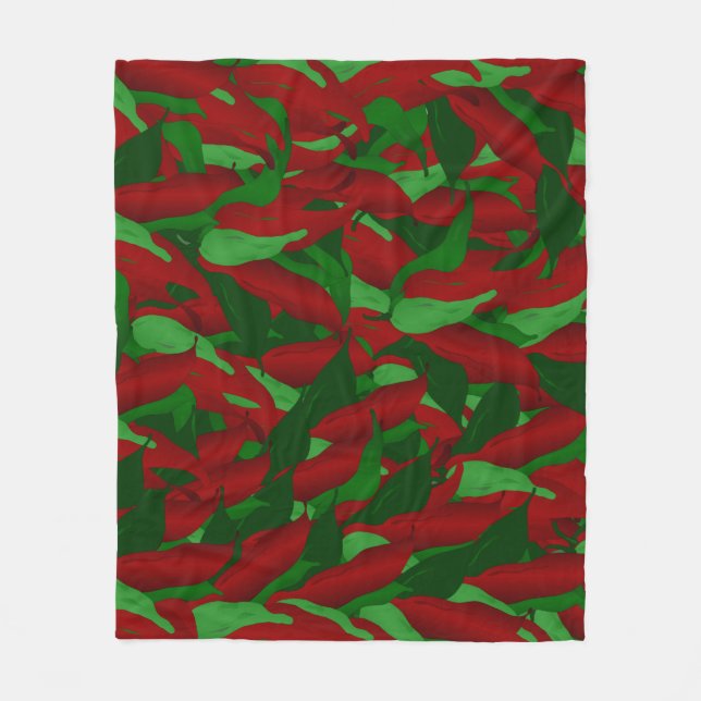 Jalapeno Fleece Blanket (Front)