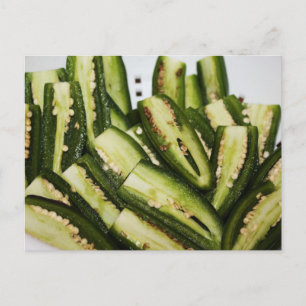 Jalapeno Halves Postcard