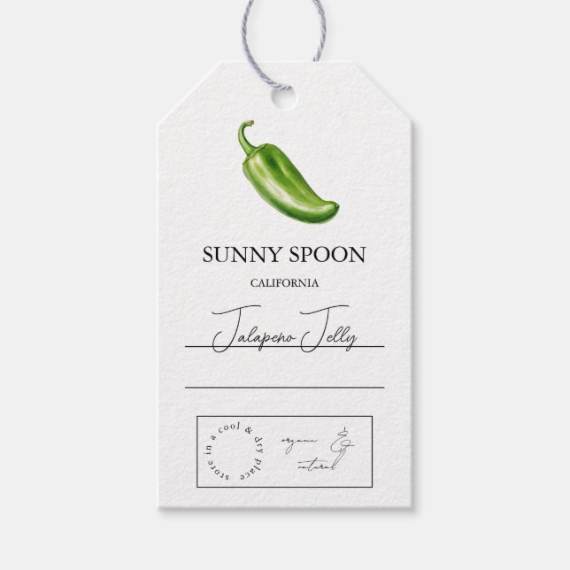 Jalapeno Hang Tag (Front)