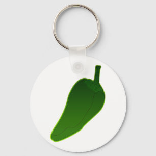 Jalapeno Pepper Keychain