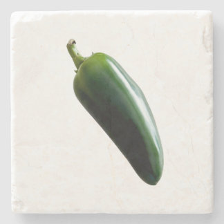 Jalapeno Pepper Stone Coaster