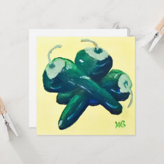 Jalapeño Peppers Card