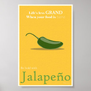 Jalapeno Promotional Poster - 4x6