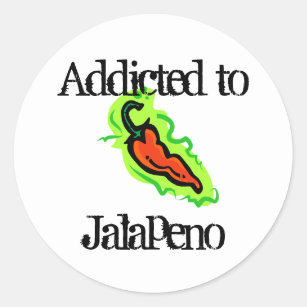 Jalapenos Classic Round Sticker