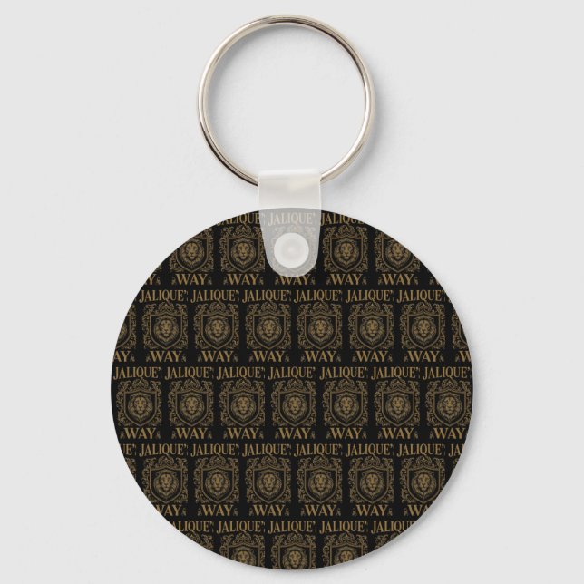 Jalique's Way Pride Cub Crest Keychain (Front)