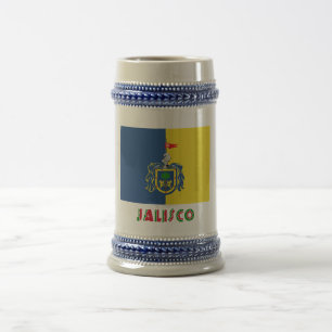 Jalisco Flag Beer Stein