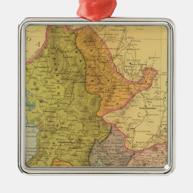 Jalisco Metal Ornament (Front)