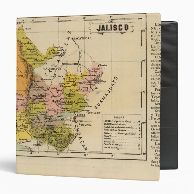 Jalisco, Mexico Binder (Front/Inside)