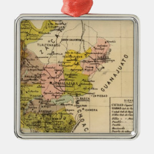 Jalisco, Mexico Metal Ornament