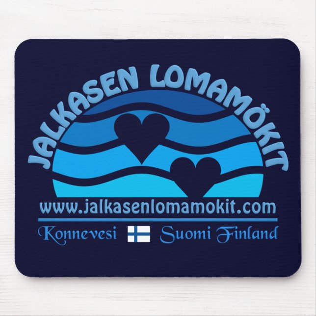 Jalkasen Lomamökit mousepad (Front)