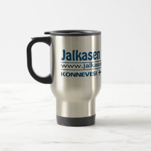 Jalkasen Lomamökit mug - choose style & colour