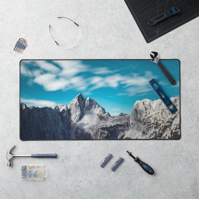 Jalovec mountain in Slovenia Desk Mat (Workstation)