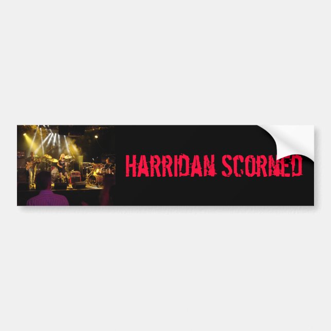 jam (13), Harridan Scorned Bumper Sticker (Front)