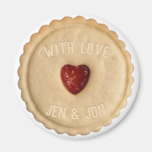 Jam Biscuit  Magnet (Front)