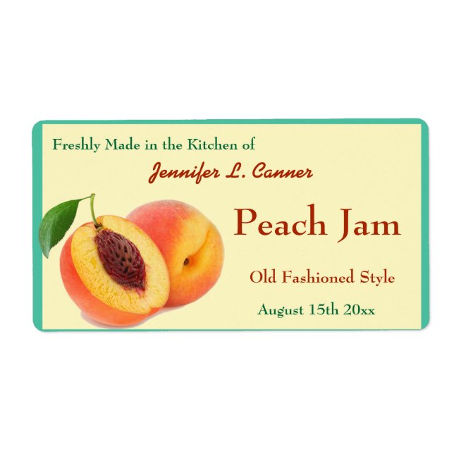 Jam de pêche ou réserve un pot de canne (Devant)