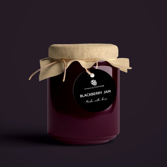 Jam Jar Hang Tag Packaging Design (Creator Uploaded)