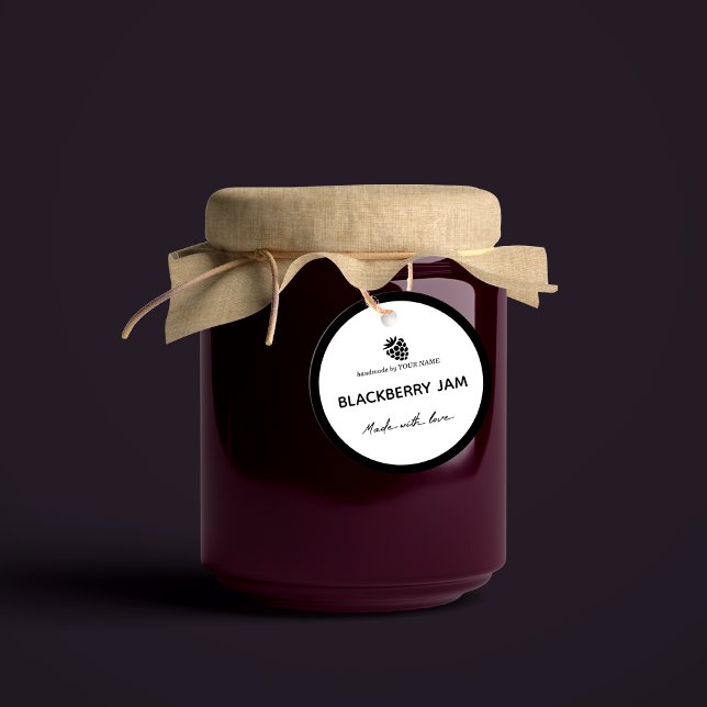 Jam Jar Hang Tag Packaging Design (Creator Uploaded)
