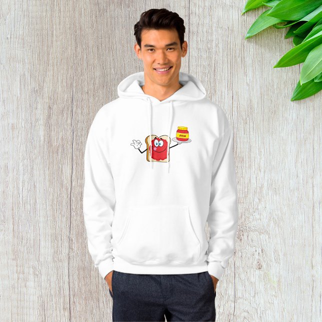 Jam On Toast Happy Face Hoodie (Creator Uploaded)