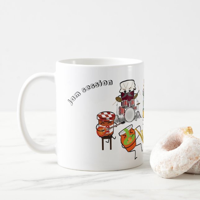 Jam Session Coffee Mug (With Donut)