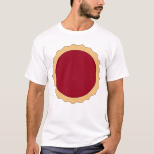 Jam Tart. Raspberry Red. T-Shirt