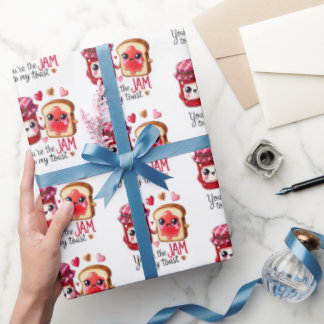 Jam To My Toast Love Gift Wrapping Paper