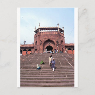 Jama Masjid in Delhi Postcard
