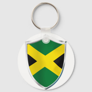 Jamacia Shield Keychain