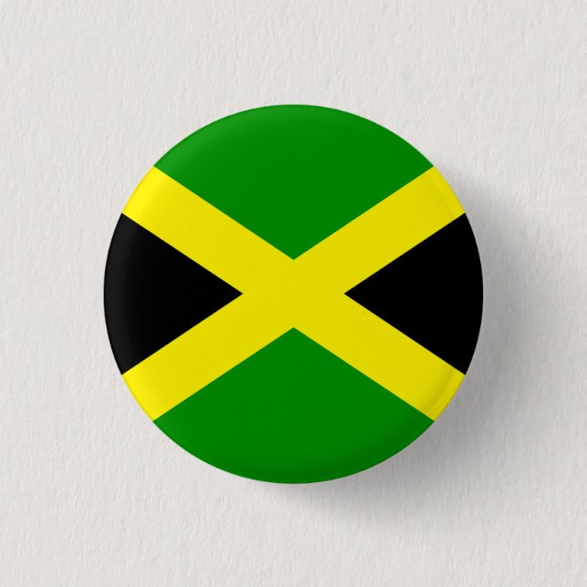 Jamaica 1 Inch Round Button (Front)