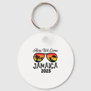 Jamaica 2025 Here We Come Matching Family Dream Va Keychain