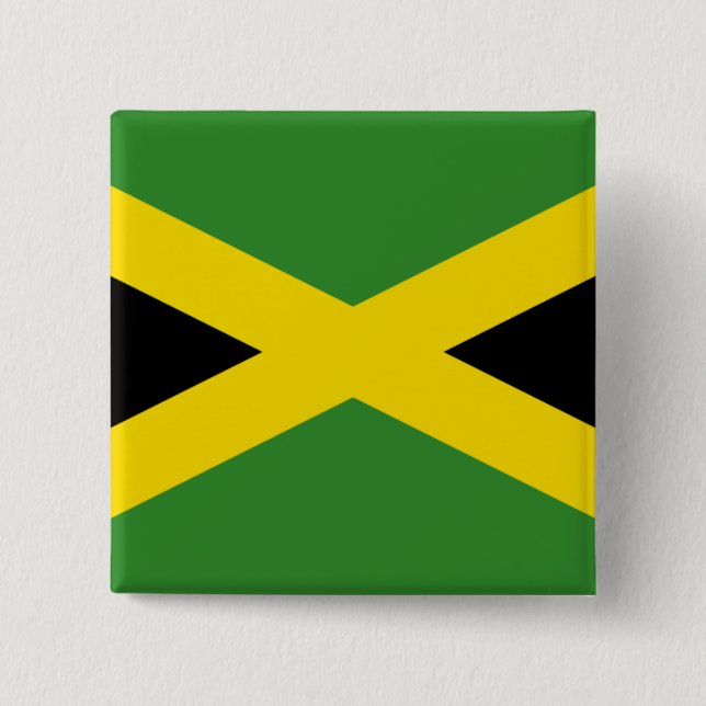 jamaica 2 inch square button (Front)