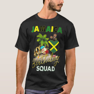 Jamaica 40th Birthday Crew 40 Year Old Girls Trip T-Shirt