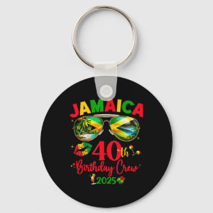 Jamaica 50th Birthday Trip 2025 Keychain