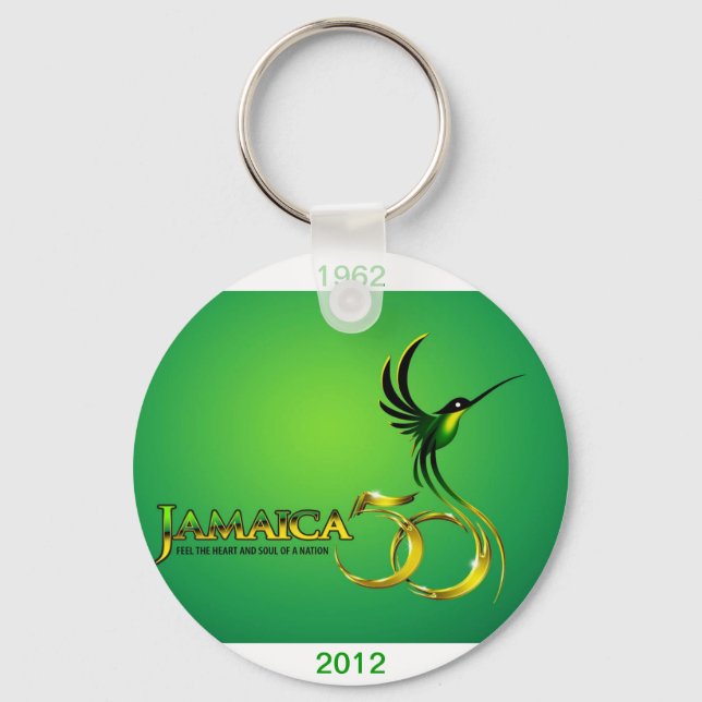 Jamaica 50th Key Ring (Front)