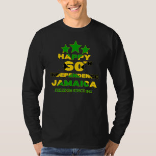 Jamaica 60th Anniversary Independence Day 2022 Fla T-Shirt