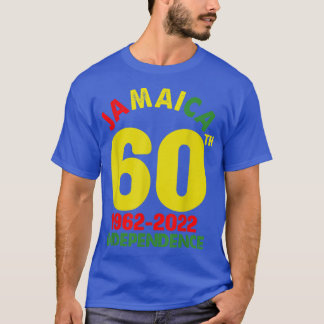 Jamaica 60th Celebration Independence Day 2022 Jam T-Shirt