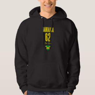 Jamaica 62 One Love Independence Jamaican Flag Car Hoodie