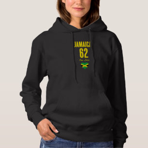Jamaica 62 One Love Independence Jamaican Flag Car Hoodie