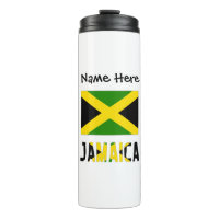 Jamaica and Jamaican Flag with Your Name