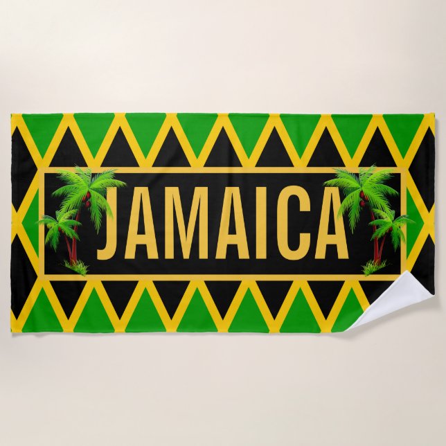 Jamaica Beach Towel (Front)