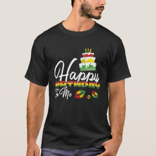 Jamaica Birthday Cake Happy Birthday to Me  1 T-Shirt