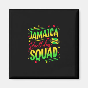 Jamaica Birthday Squad Girls Trip 2025 Women Vacat Magnet