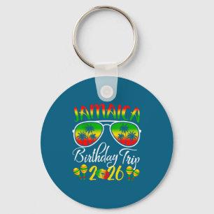 Jamaica Birthday Trip Vacation Summer 2026 Outfit  Keychain