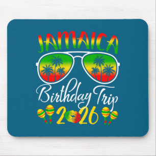 Jamaica Birthday Trip Vacation Summer 2026 Outfit  Mouse Pad