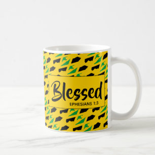 JAMAICA Blessed Ephesians Christian Scripture Coffee Mug