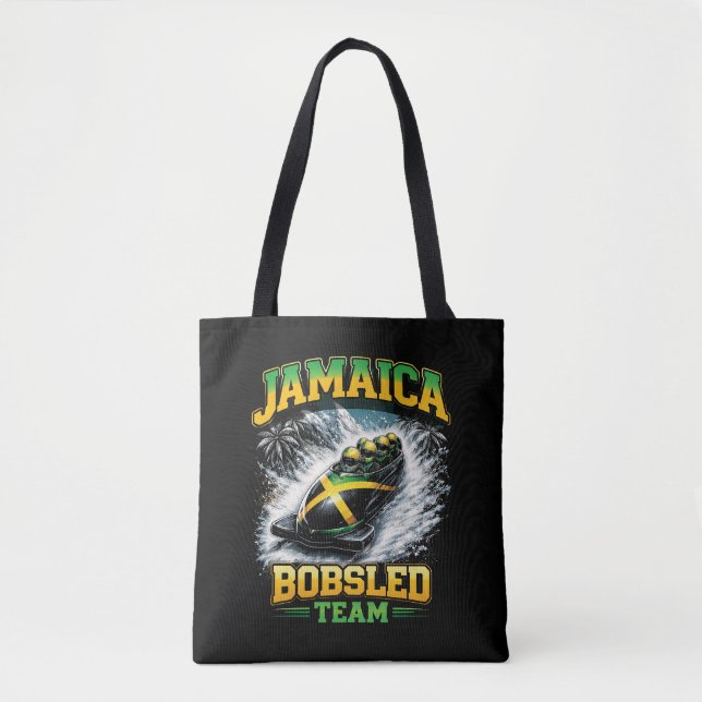 Jamaica Bobsled Team Tote Bag (Front)